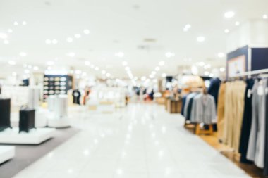 Soyut bulanıklık ve ufuk alışveriş merkezi mağazası