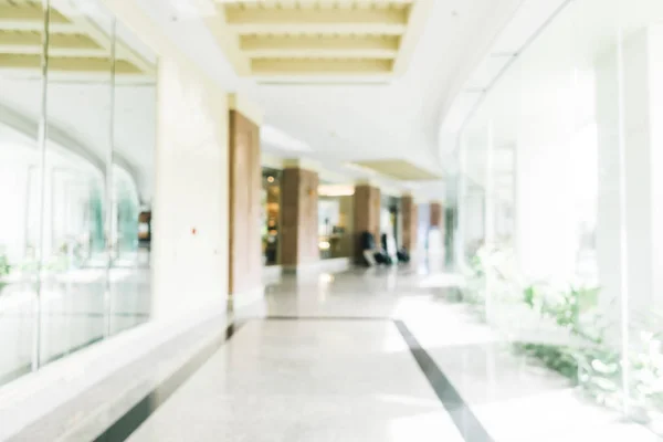 Abstract blur and defocused lobby in hotel interior