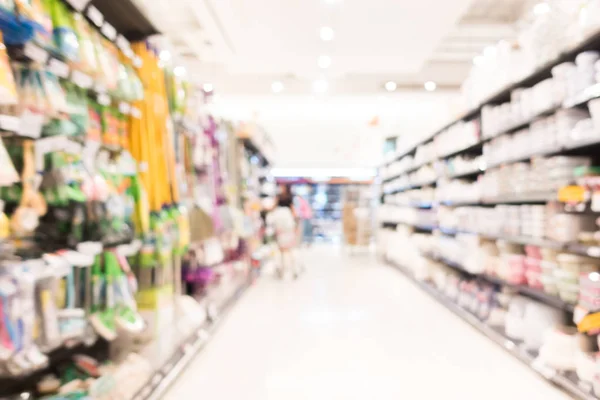 Abstract blur and defocused supermarket — Stock Photo, Image