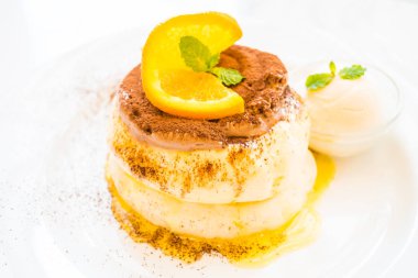 Turuncu üst gözleme