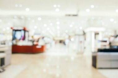 Soyut bulanıklık ve ufuk alışveriş merkezi mağazası