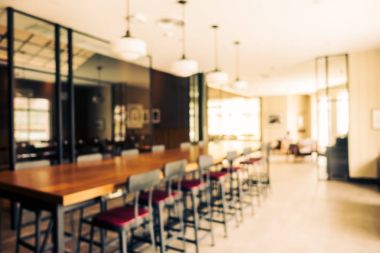 Soyut bulanıklık ve ufuk restoran ve kafe Cafe Inte