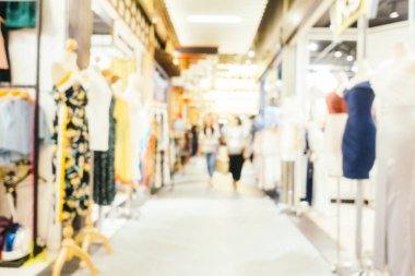 Soyut bulanıklık ve derpartment mağaza defocused