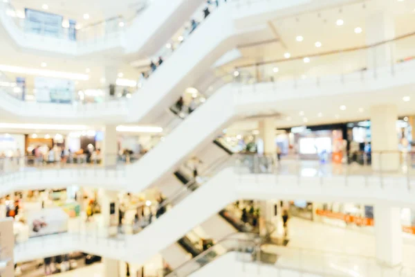 Abstrato borrão e desfocado shopping center da loja de departamento — Fotografia de Stock