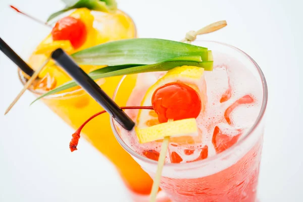 Eis trinken Cocktails Glas — Stockfoto