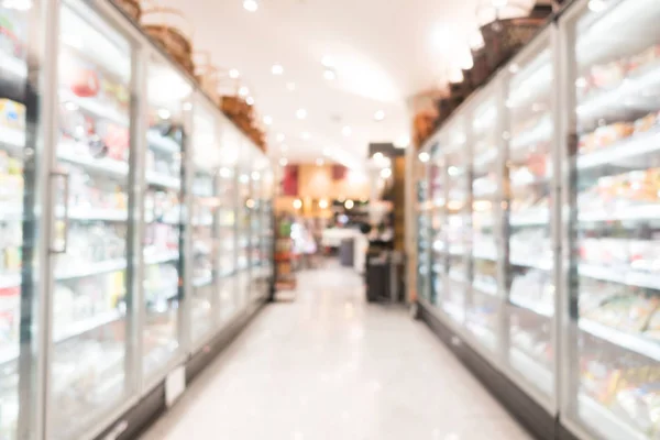 Abstract blur and defocused supermarket — Stock Photo, Image