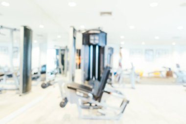 Soyut bulanıklık ve ufuk spor salonu ve fitness salonu