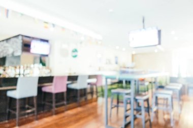 Soyut bulanıklık ve ile ufuk Restoran bar ve kafeterya 