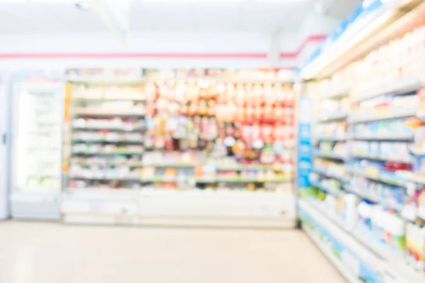Abstract blur and defocused supermarket — Stock Photo, Image