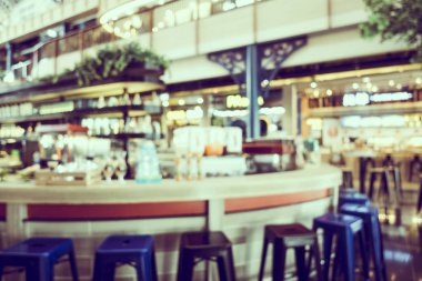 Soyut bulanıklık ve ufuk restoran ve kafe Cafe Inte