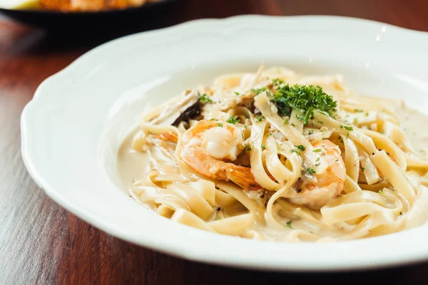 Estilo de comida italiana — Fotografia de Stock