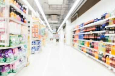 Soyut bulanıklık ve ufuk süpermarket