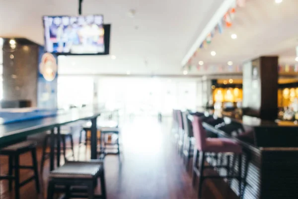 Abstract blur and defocused restaurant with bar and coffee shop — Stock Photo, Image