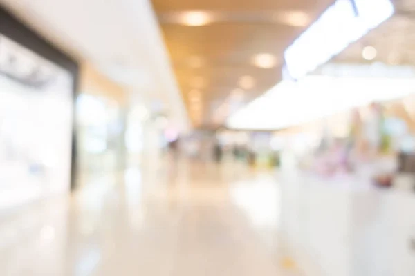 Centro comercial borrão — Fotografia de Stock