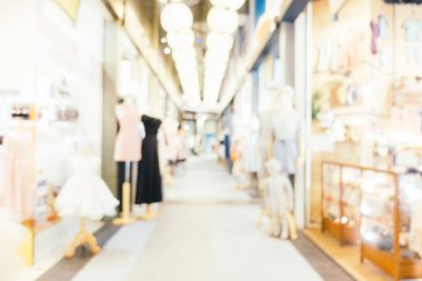 Soyut bulanıklık ve derpartment mağaza defocused