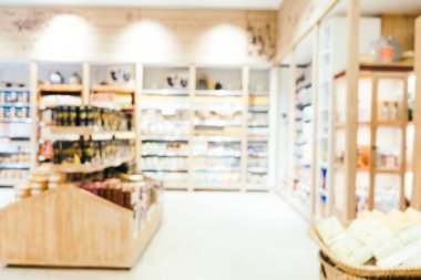 Soyut bulanıklık ve ufuk süpermarket