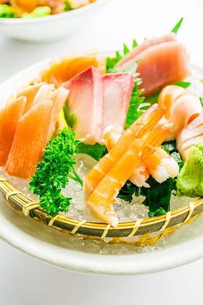 Blandade sashimi set — Stockfoto