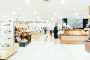 Soyut bulanıklık ve ufuk alışveriş merkezi mağazası