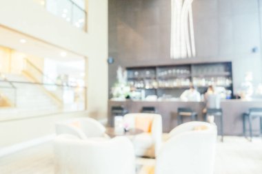Soyut bulanıklık ve ufuk lüks otel iç