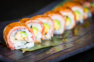 Matsusaka ve wagyu beef suşi