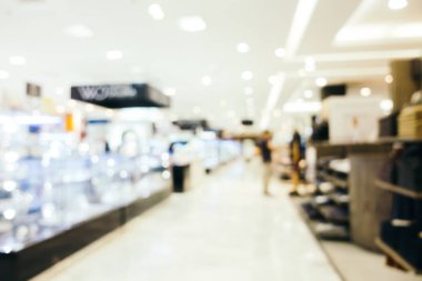 Soyut bulanıklık ve ufuk alışveriş merkezi