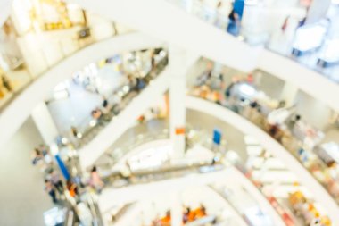 Soyut bulanıklık ve derpartment mağaza defocused