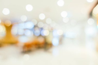 Soyut bulanıklık ve derpartment mağaza defocused