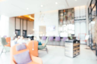 Soyut bulanıklık ve ufuk lüks otel iç