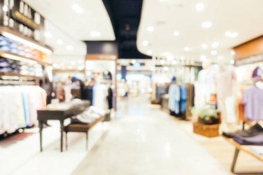 Soyut bulanıklık ve ufuk alışveriş merkezi mağazası