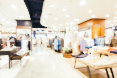 Soyut bulanıklık ve ufuk alışveriş merkezi mağazası