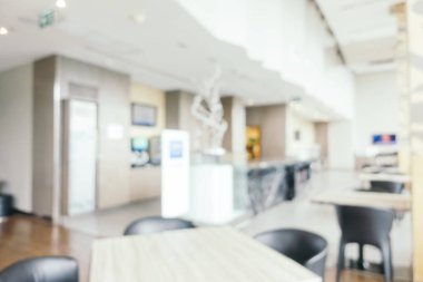 Soyut bulanıklık ve ufuk restoran ve kahve iç