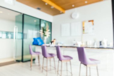 Soyut bulanıklık ve ufuk Restoran iç