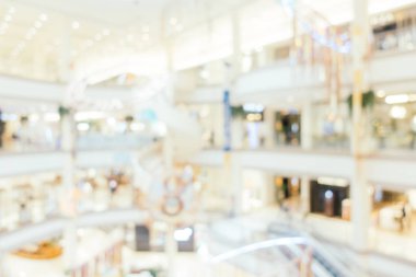 Soyut bulanıklık ve ufuk lüks alışveriş merkezi bölümü s