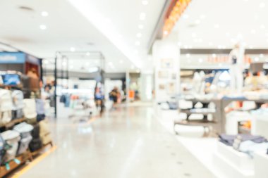 Soyut bulanıklık ve ufuk alışveriş merkezi