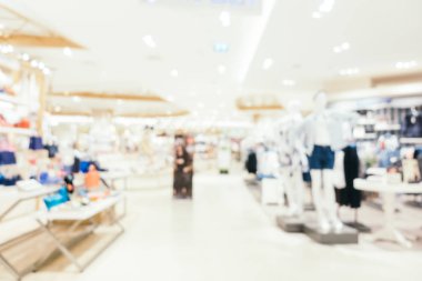 Soyut bulanıklık ve bokeh depa alışveriş merkezi iç defocused