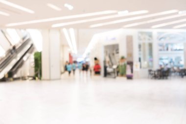 Soyut bulanıklık ve ufuk alışveriş merkezi