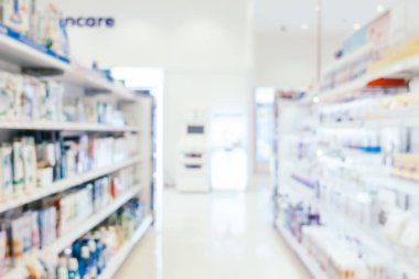 Soyut bulanıklık ve ufuk eczane ve ilaç deposu