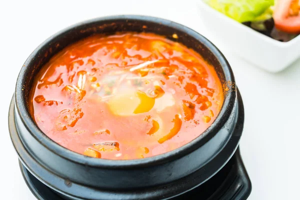 Coreia sopa picante — Fotografia de Stock