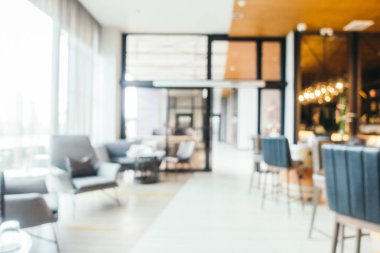 Soyut bulanıklık ve ufuk Restoran iç