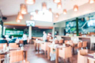 Soyut bulanıklık ve ufuk kafe Cafe ve Restoran