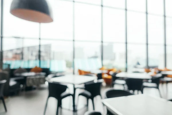 Abstrato borrão e desfocado restaurante e café interior — Fotografia de Stock