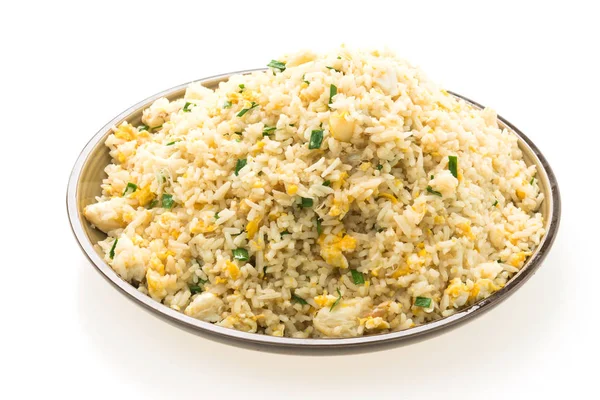 Fried rice in plate — Stock Photo, Image