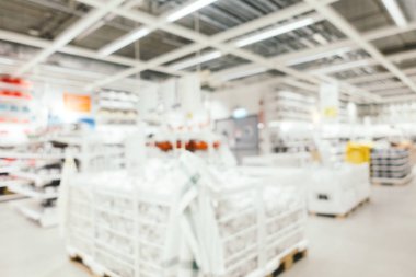 Soyut bulanıklık ve ufuk mobilya Dekorasyon iç shoppi