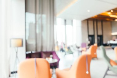 Soyut bulanıklık ve ufuk lüks otel iç