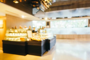 Soyut bulanıklık ve ufuk lüks otel iç