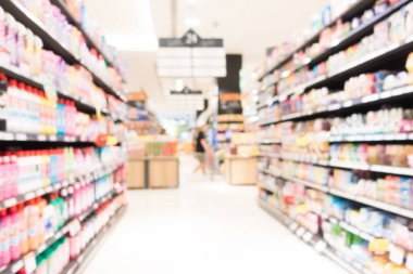 Soyut bulanıklık ve ufuk süpermarket