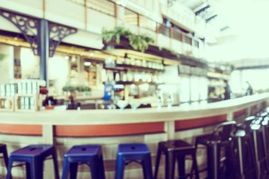 Soyut bulanıklık ve ufuk restoran ve kafe Cafe Inte