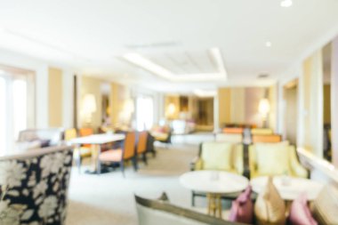 Soyut bulanıklık ve ufuk otel looby ve salon