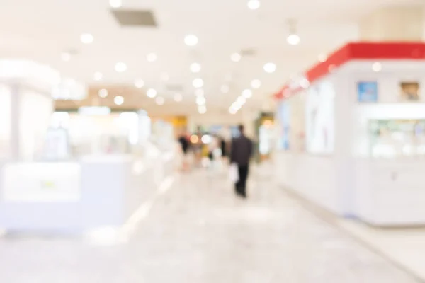 Abstrato borrão e desfocado shopping center da loja de departamento — Fotografia de Stock