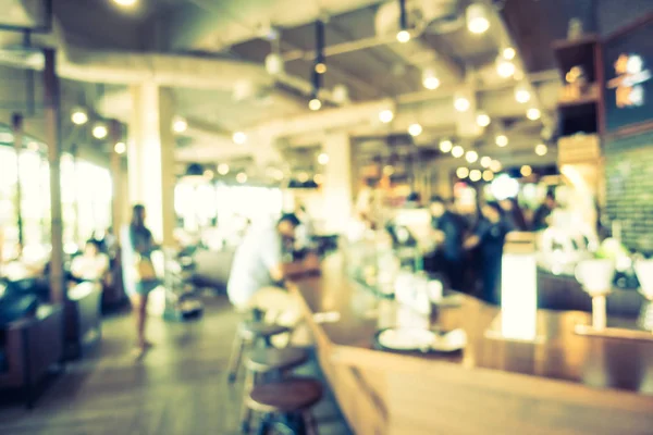 Soyut bulanıklık ve ufuk kafe Cafe iç